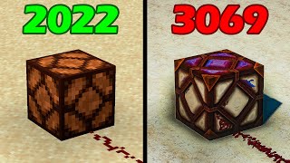 minecraft in 2022 vs 3069