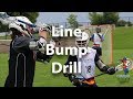 Line Bump Drill (Crease Slide and Recover Drill) | Lacrosse | POWLAX