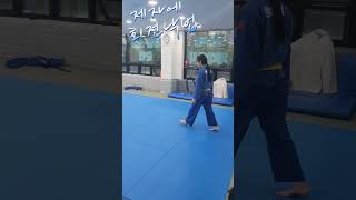 🥋국민유도관에 사범님과 제자에 회전낙법🥋 #유도 #회전낙법 #shorts