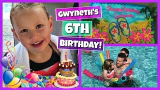 GWYNETH'S 6TH BIRTHDAY PARTY | OPENING PRESENTS!