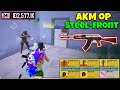 No Recoil AKM Steel-Front | AKM destroy Legendary Mk14😱| PUBG METRO ROYALE