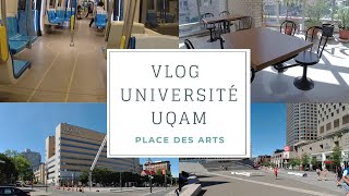 🔵Enloja Vlog : Université UQAM à Place des Arts, Montréal Canada 🇨🇦