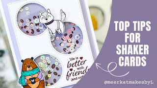 How to Make Shaker Cards (BEST TIPS & TRICKS) #cardmaking #shakercard #papercrafting #cards