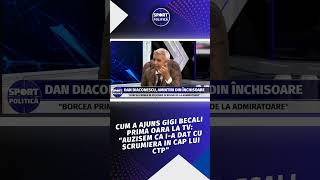 Cum a ajuns Gigi Becali prima oara la TV: \