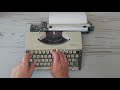 1963 olympia sf deluxe traveller typewriter typewriter tutorial