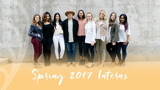 Meet Our Spring 2017 Interns!