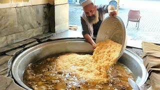 Kabuli Pulao Recipe | 100+ KG Giant Rice Meat Prepared | Afghani Pulao Recipe | Peshawar Street Food
