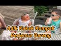 Abang Air & Baby Puti Sabai Berjemur Dibawah Sinar Matahari