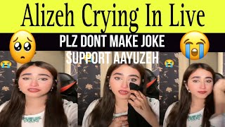 Why Alizeh Crying ?😢Plz Support \u0026 Respect  Aayuzeh 🙏#alizehjamali #aayujanta #aayuzeh