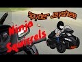 Ninja Squirrels - Spyder Motovlog #14