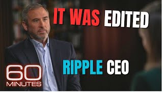 60 Minutes🚨-  Leaked Interview With Ripple CEO Brad Garlinghouse