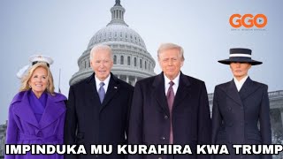 IMPINDUKA MU MUHANGO WO KURAHIRA|TRUMP AMAZE KUZENGURUKA WHITE HOUSE| UBUKONJE BWAKOZE IBARA