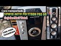 MEMPERBAIKI SPEAKER AKTIF POLYTRON PAS 68 Dengan Gejala MATI TOTAL