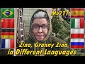 Zina, Granny Zina in Different Languages. Atomic Heart.