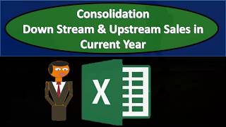 Consolidation Down Stream \u0026 Upstream Sales Fully Adjusted Equity Method 637 Advanced Financial Acc