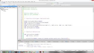 function prototypes