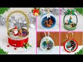 5 Christmas Decoration idea with Tin cans | Best out of waste Christmas Decoration idea at home🎄41