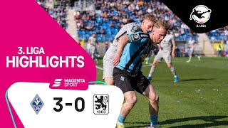 SV Waldhof Mannheim - TSV 1860 München | Highlights 3. Liga 21/22