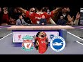 Liverpool vs Brighton 2-1 The Kop Return To The Top Of The League🔥 Salah Crazy Goal