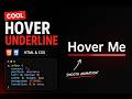 Create Smooth Hover Animation Using CSS
