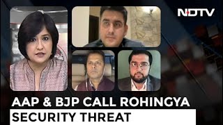 BJP vs AAP Political Slugfest Over Rohingya Refugees