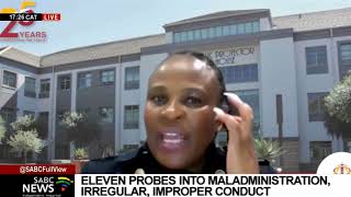 Public Protector releases number of investigation reports