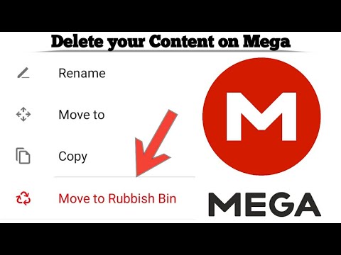 How to Delete Content From Mega Cloud Storage app | Remove your items  From Mega | Techno Logic