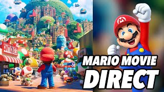 Super Mario Bros Movie DIRECT! - Poster + First Look Trailer Oct 6!