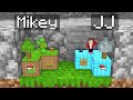 Mikey vs JJ TINY CHUNK Survival Battle in Minecraft (Maizen)