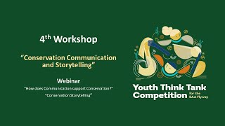 4th Workshop of Youth Think Tank Competition for EAA Flyway [WEBINAR]