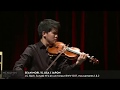 Sean Mori performs Bach's Sonata No. 4 in C Minor, BWV 1017