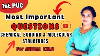 Chemical Bonding \u0026 Molecular Structure  Important Questions for NEET \u0026 JEE 2025