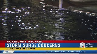 Hurricane Michael causing flooding concerns in Pinellas County