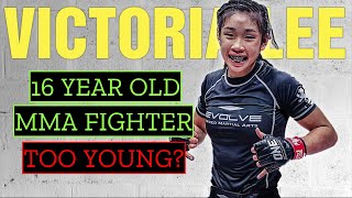 Too Young For MMA || 16 Year Old Victoria Lee