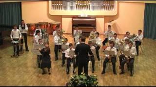 Духовой оркестр в Отчетном концерте школы.mp4