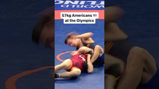 Check out the four wrestlers from the United States 🇺🇸 competing at 57kg in the 2024 Olympic Games