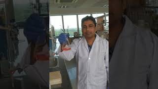 Experiment on Determination of Acidity of Water.