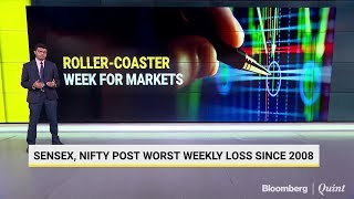 Market Wrap: Sensex, Nifty Post Worst Weekly Loss Since 2009