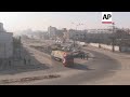 convoys of aid trucks enter gaza s rafah as ceasefire continues to hold