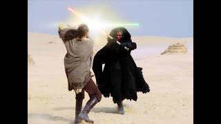 Star Wars Episode I - The Phantom Menace. Escape Tatooine (Qui-Gon Vs  Darth Mau