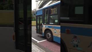 横浜市営バス2011年度車1-2678（LKG-MP37FK 本牧）🚌横浜駅改札口前にて