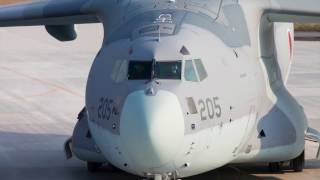 JASDF Kawasaki C-2 Transport Aircraft 航空自衛隊　美保基地 2017/03/28