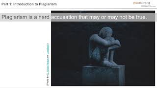 Part 1 // Plagiarism Mini-Series: Introduction to Plagiarism