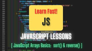 JavaScript Arrays sort & reverse