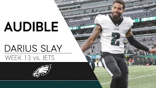 Darius Slay Mic'd Up vs. Jets "Time Management is Sexy!" | Eagles Audible