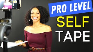 How to set up your Self Tape Audition like a BOSS 😎