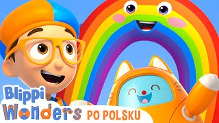 Tęcza | Blippi chce wiedzieć | Nauka i zabawa dla dzieci | Blippi po polsku