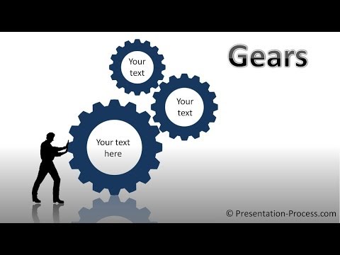 Powerpoint Gear Powerpoint Diagram Tutorial Series Youtube