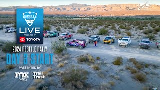 2024 Rebelle Rally LIVE Presented by Toyota | DAY 3 FOX Trail Trust START