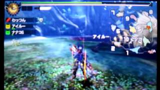 MH4G　ラージャンを蹴り縛りで討伐 ソロ　実況プレイPart8